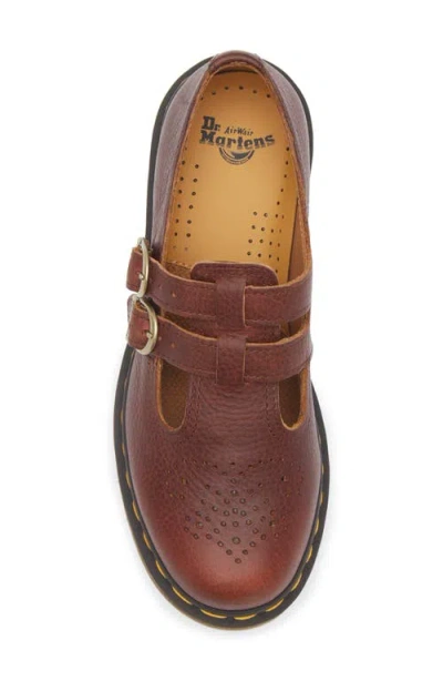 Dr. Martens 8065 Ambassador Mary Jane Shoes In Brown