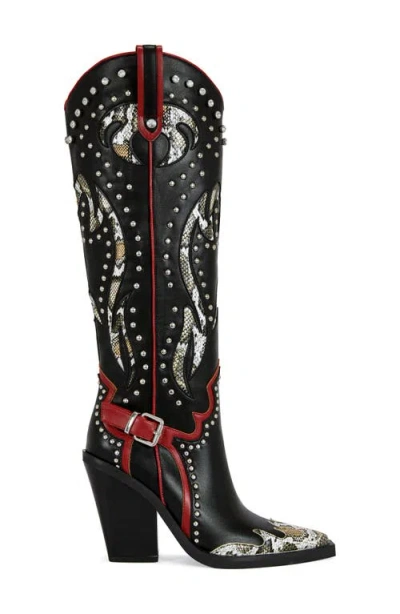 Azalea Wang Hyperion Western Boot In Multi