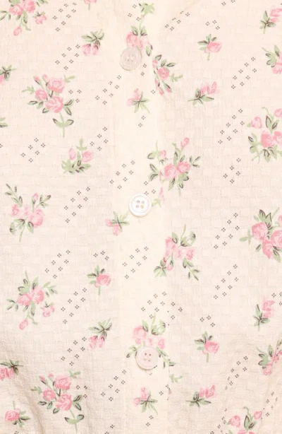 Petal And Pup Petal & Pup Calypso Short Sleeve Romper In White