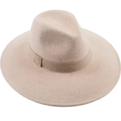 Eugenia Kim Georgina Mélange Wool Felt Hat in Bone
