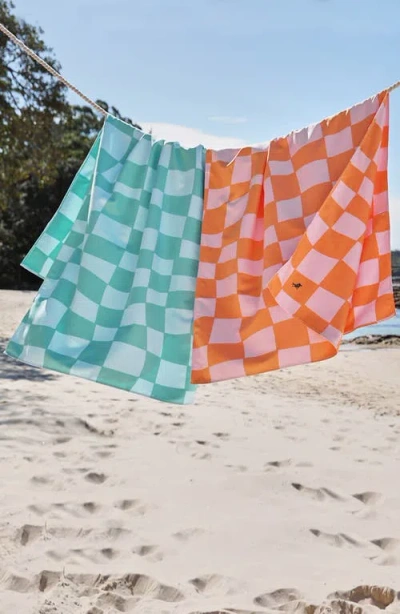 Dock & Bay Quick Dry Beach Towel In Black