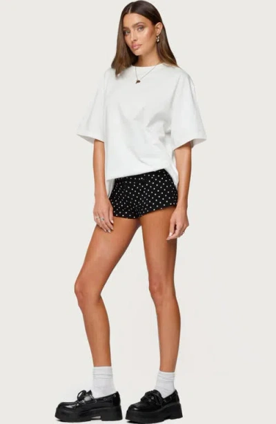 Edikted Devan Oversize Cotton T-shirt In White