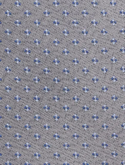 Michael Kors Big & Tall Alonso Neat Patterned Tie In Gray