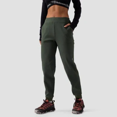 Backcountry Destination Softshell Fleece Pant In Green