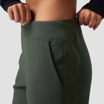 Backcountry Destination Softshell Fleece Pant In Green