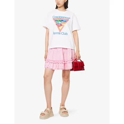 Casablanca Regular Fit T-shirt In Gray