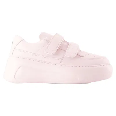 Acne Studios Steffey U Friend Sneakers -  - Leather - Pink In Pink