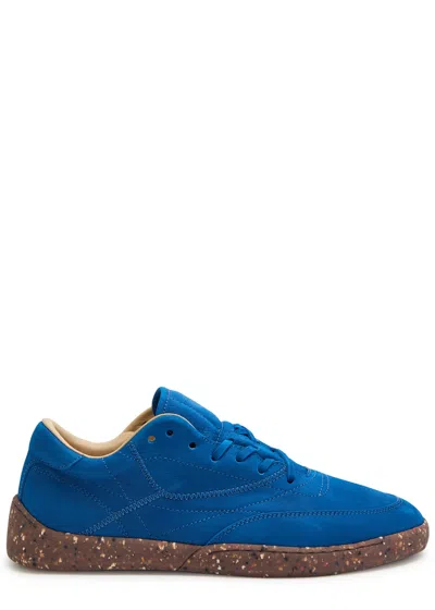 Gabriela Hearst Ohio Slip-on Sneaker In Cobalt Nubuck In Blue