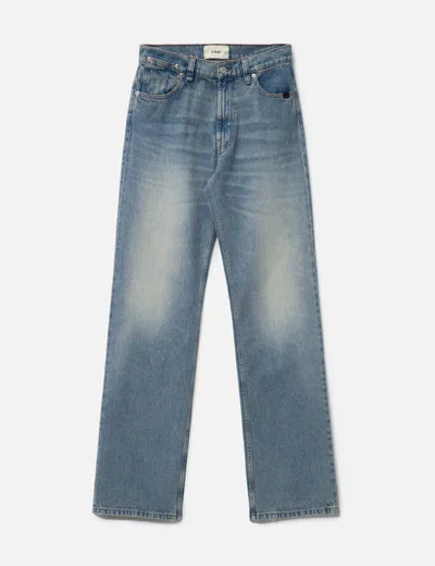 O. Files Dad Denim Jeans In Blue