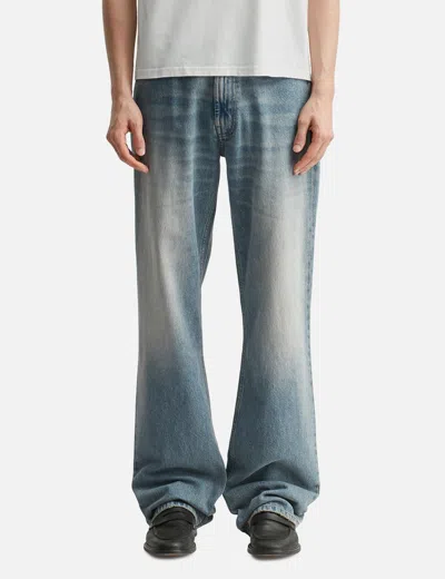 O. Files Dad Denim Jeans In Blue