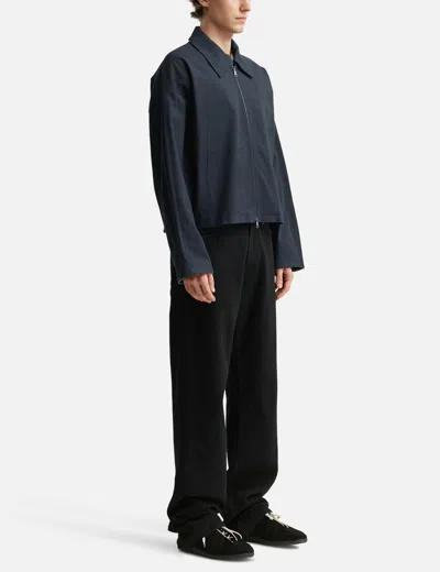 O. Files Curtain 2.0 Jacket In Blue