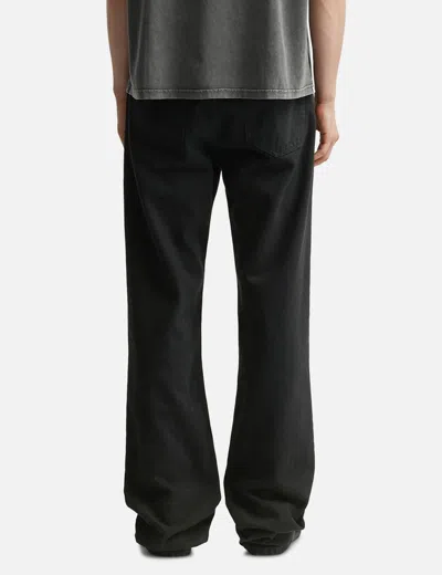 O. Files Dad Denim Jeans In Black