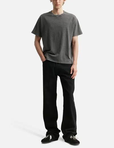 O. Files Dad Denim Jeans In Black