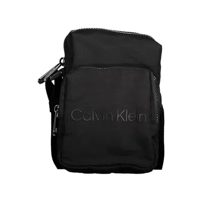 Calvin Klein Black Nylon Men Shoulder Men's Bag