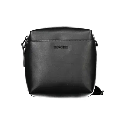 Calvin Klein Black Polyethylene Men Shoulder Men's Bag