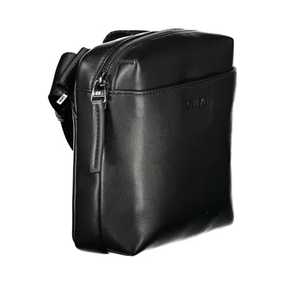 Calvin Klein Black Polyethylene Men Shoulder Men's Bag