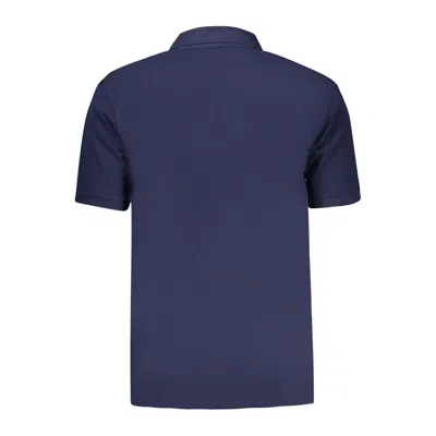 Fila Blue Cotton Men Polo Shirt In Blue