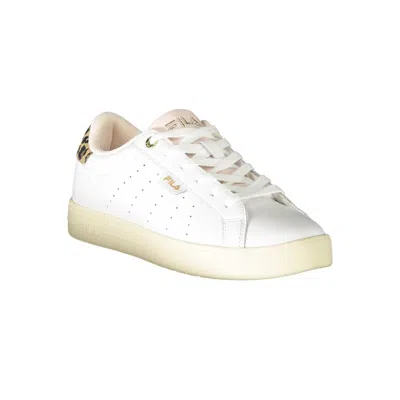 Fila White Leather Women Sneaker In White