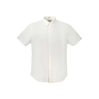 Guess Jeans White Cotton Men Shirt In White