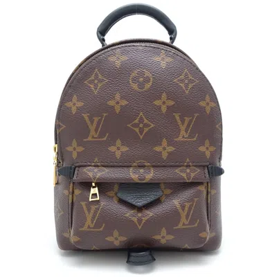 Pre-owned Louis Vuitton Brown Canvas Backpack ()