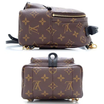 Pre-owned Louis Vuitton Brown Canvas Backpack ()