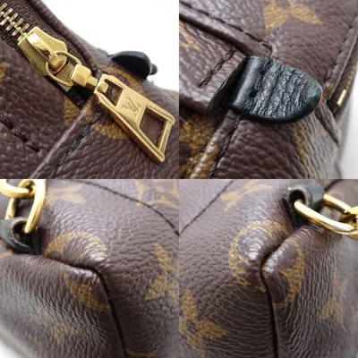 Pre-owned Louis Vuitton Brown Canvas Backpack ()