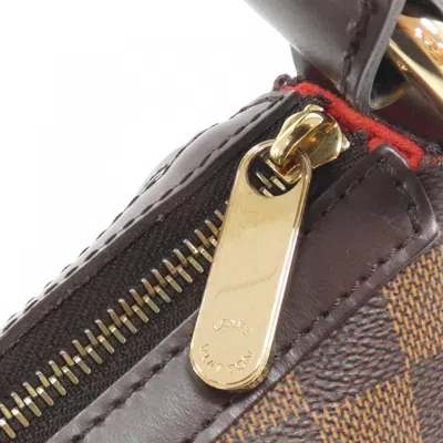 Pre-owned Louis Vuitton Brown Ebene Coated Canvas Shoulder Bag ()