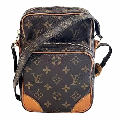 Pre-owned Louis Vuitton Brown Monogram Shoulder Bag ()