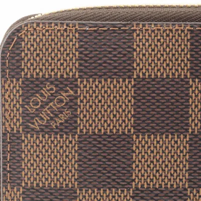 Pre-owned Louis Vuitton Damier Rose Ballerine Damier Canvas Long Wallet (bi-fold) () In Pink