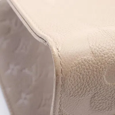 Pre-owned Louis Vuitton Monogram Eclipse Beige Tourterelle Monogram Empreinte Tote Bag ()