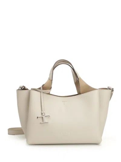 Tod's Apa 2 Manici Mini Trac Pelle T Pend Handbags White