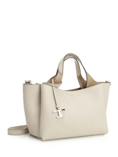 Tod's Apa 2 Manici Mini Trac Pelle T Pend Handbags White