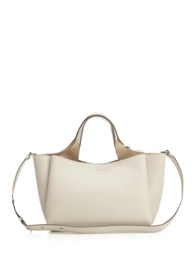 Tod's Apa 2 Manici Mini Trac Pelle T Pend Handbags White