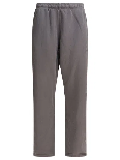 Alexander Wang Articulated Leg Sweat Pant Trousers Grey In Gray