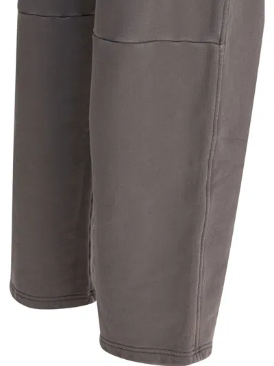 Alexander Wang Articulated Leg Sweat Pant Trousers Grey In Gray