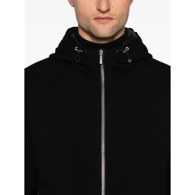 Moorer Long Sleeve Casual Jacket In Black