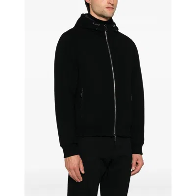 Moorer Long Sleeve Casual Jacket In Black