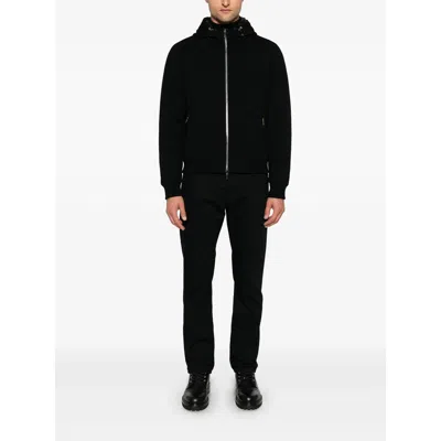 Moorer Long Sleeve Casual Jacket In Black