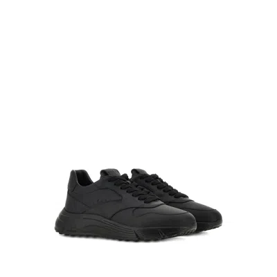 Hogan Sneakers Blacks And Greys In Black