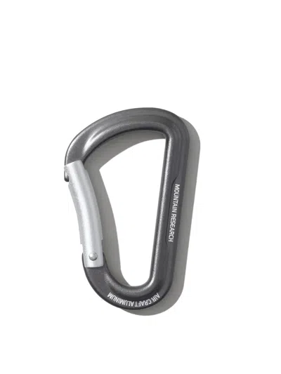 Mountain Research Carabiners With Engraved Logo Home & Lifestyle Silver In Metallic