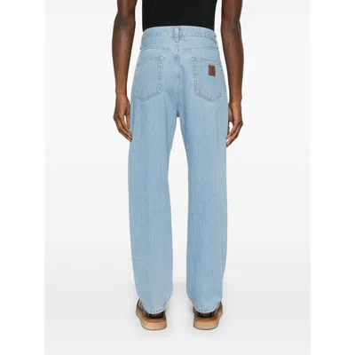 Carhartt Brandon Low-crotch Jeans In Blue