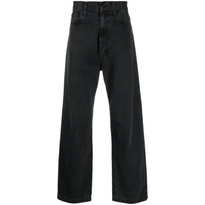 Carhartt Loose-fit Cotton Denim In Black