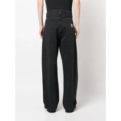 Carhartt Loose-fit Cotton Denim In Black