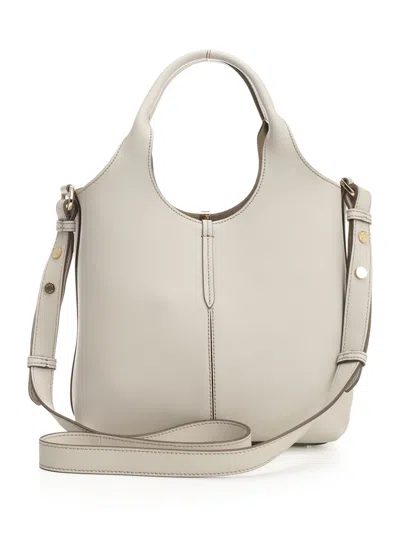 Tod's Ebr Due Manici Mini Handbags White