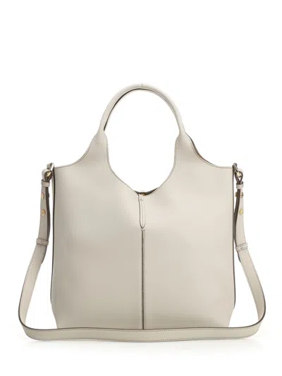 Tod's Ebr Due Manici Piccola Handbags White