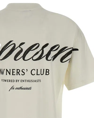 Represent Clothing T-shirt Owners Club Bianca In Neutral