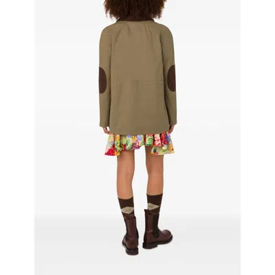 Moschino Corduroy-collar Utility Jacket
