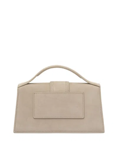 Jacquemus Le Grand Bambino Leather Crossbody Bag In Nude