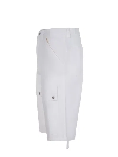 Oamc Peacemaker Bermuda Peacemaker Oamc Made Of Cotton. In White