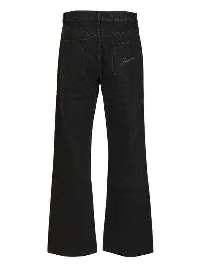 Jacquemus De-nimes Denim Pants In Black